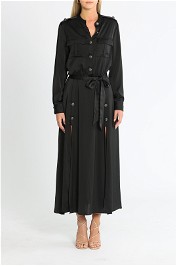 Belle and Bloom Lover To Lover Maxi Shirt Dress Black