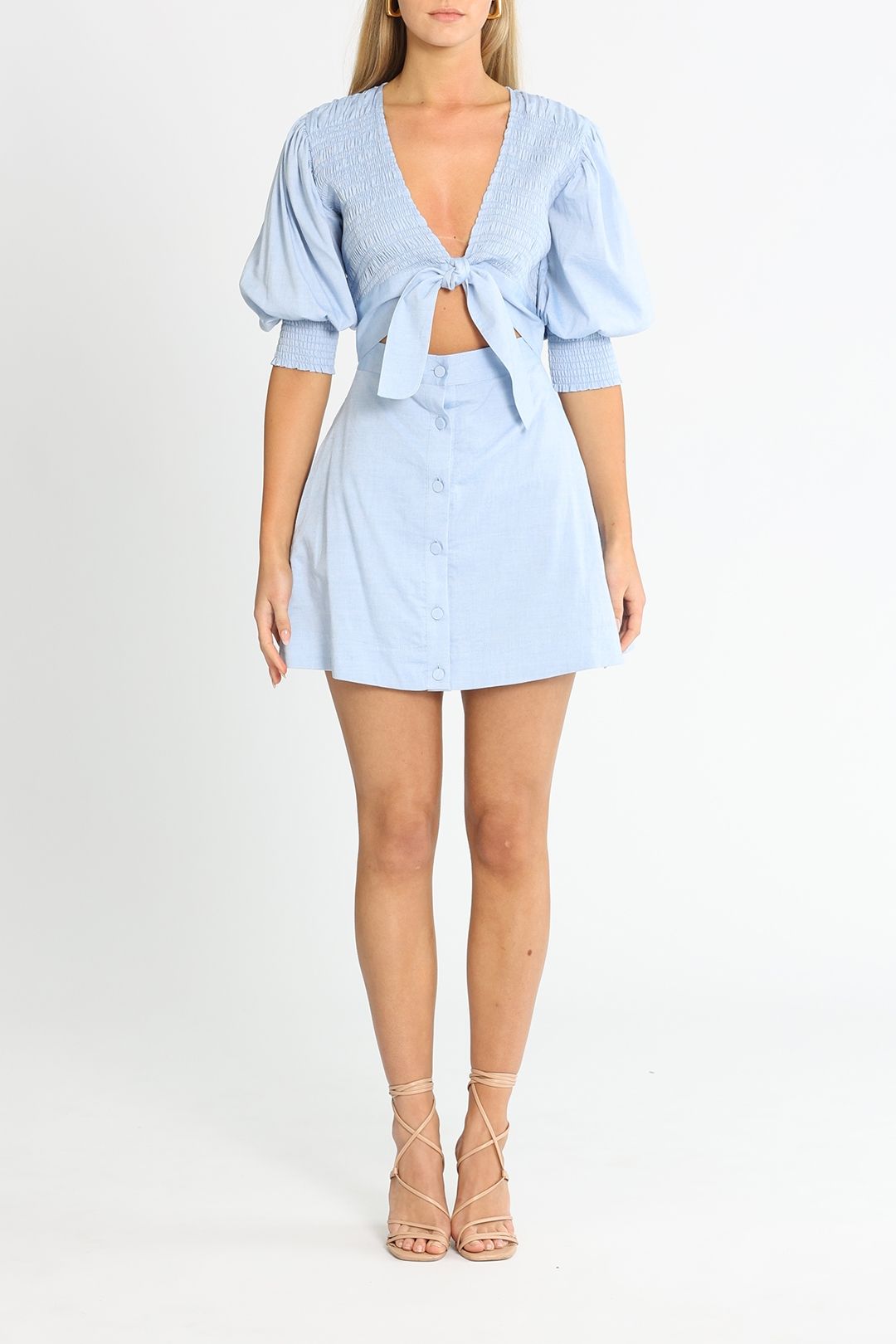 Belle and Bloom New Paradise Dress Blue