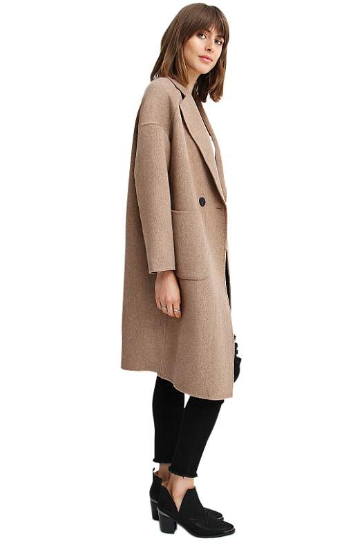 Bruxelles 紛らわし Wool-Blend Coat Her lip to