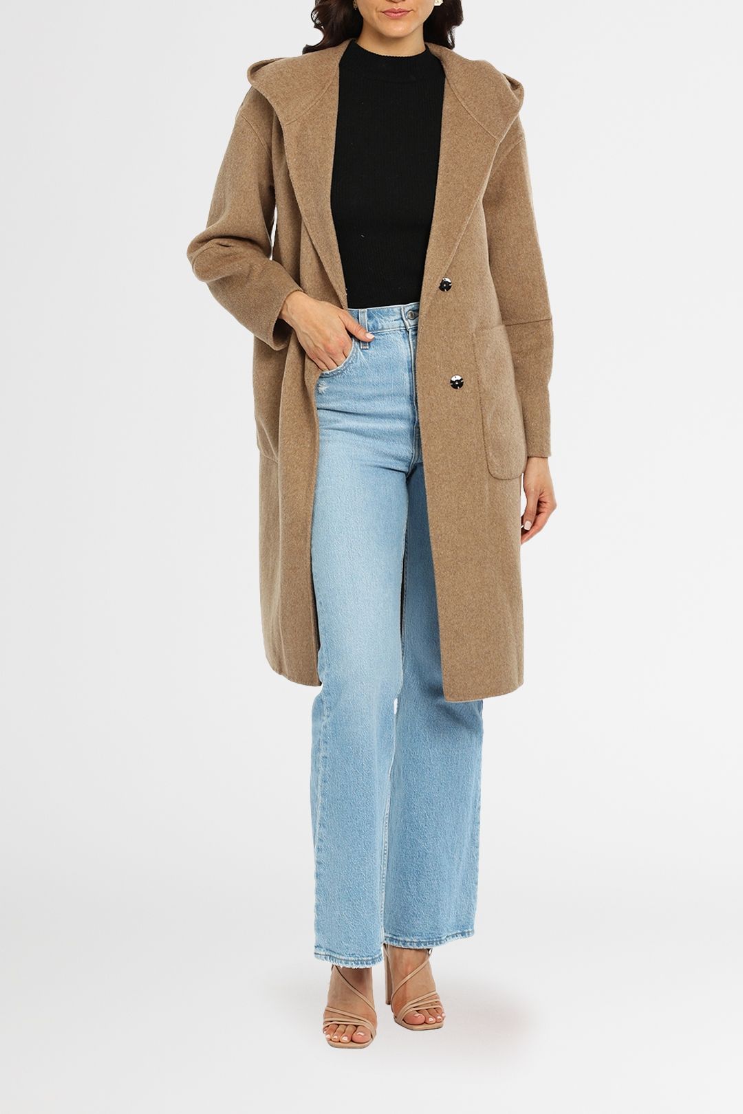 Belle and BloomWalk This Way Coat Oat