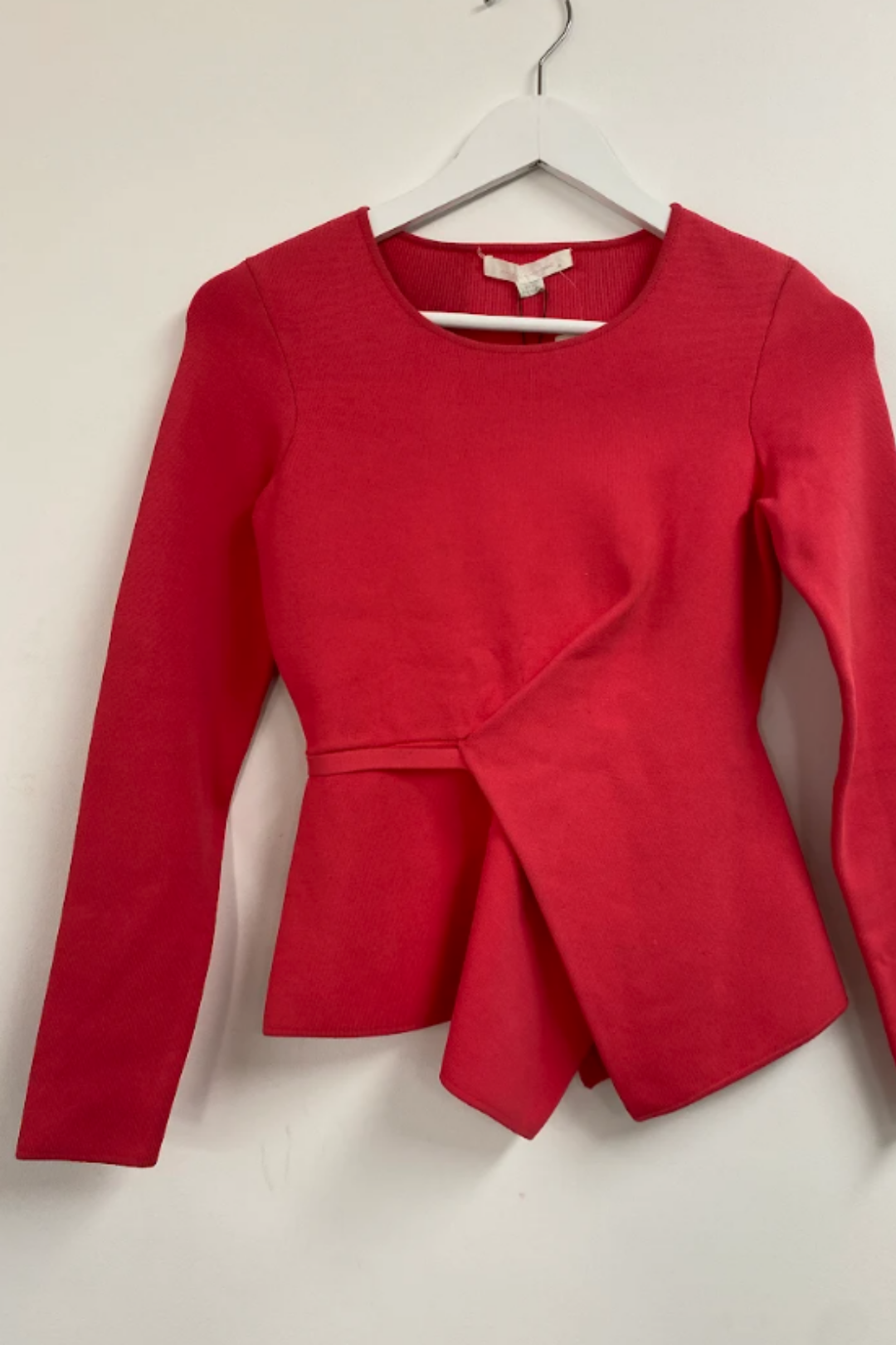 Alexander wang - Red Knit Wrap Top