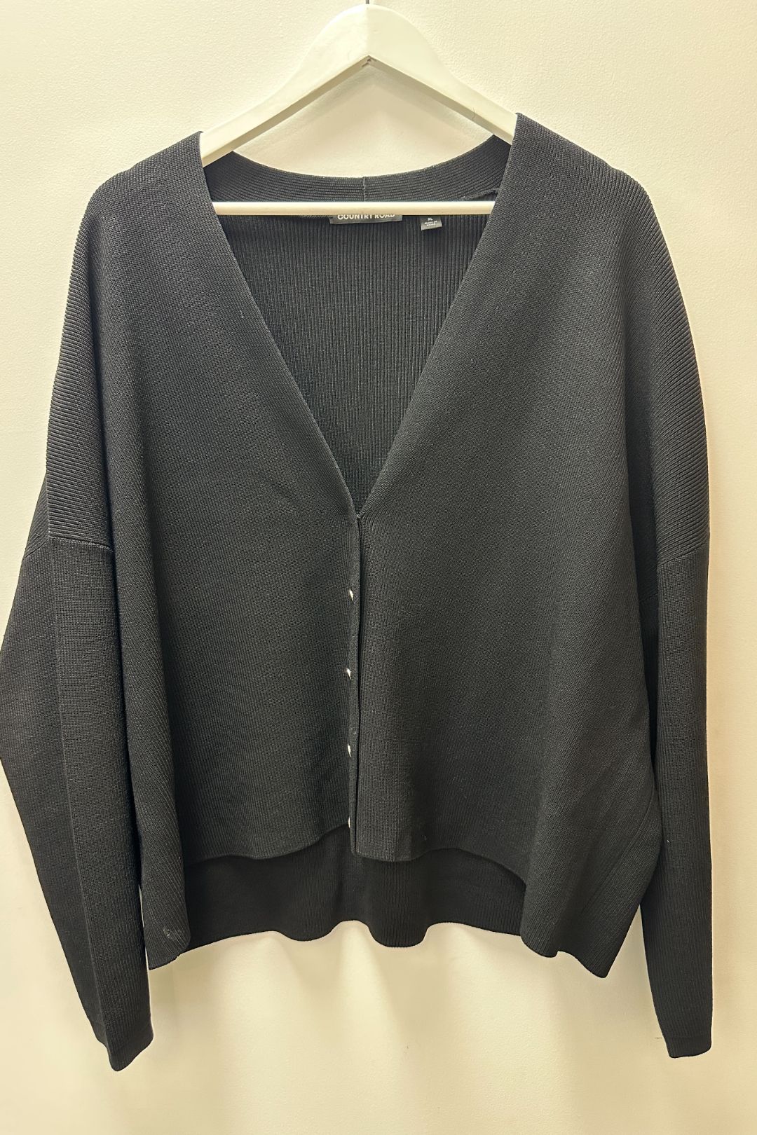 Country Road Black Box Style Cardigan