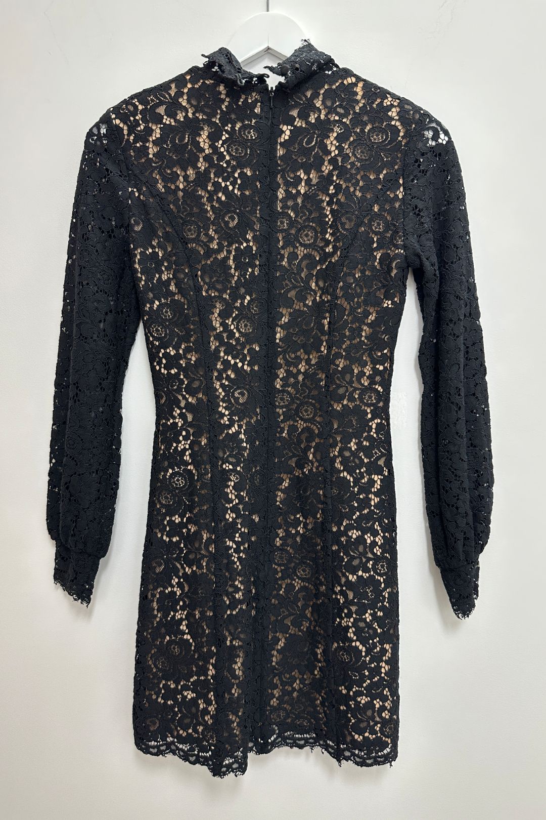 Buy Black Floral Lace Mini Dress | Keepsake The Label
