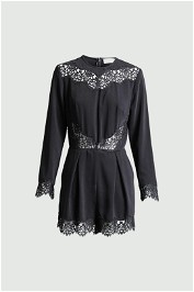 Zimmermann Black Lace Detail Playsuit