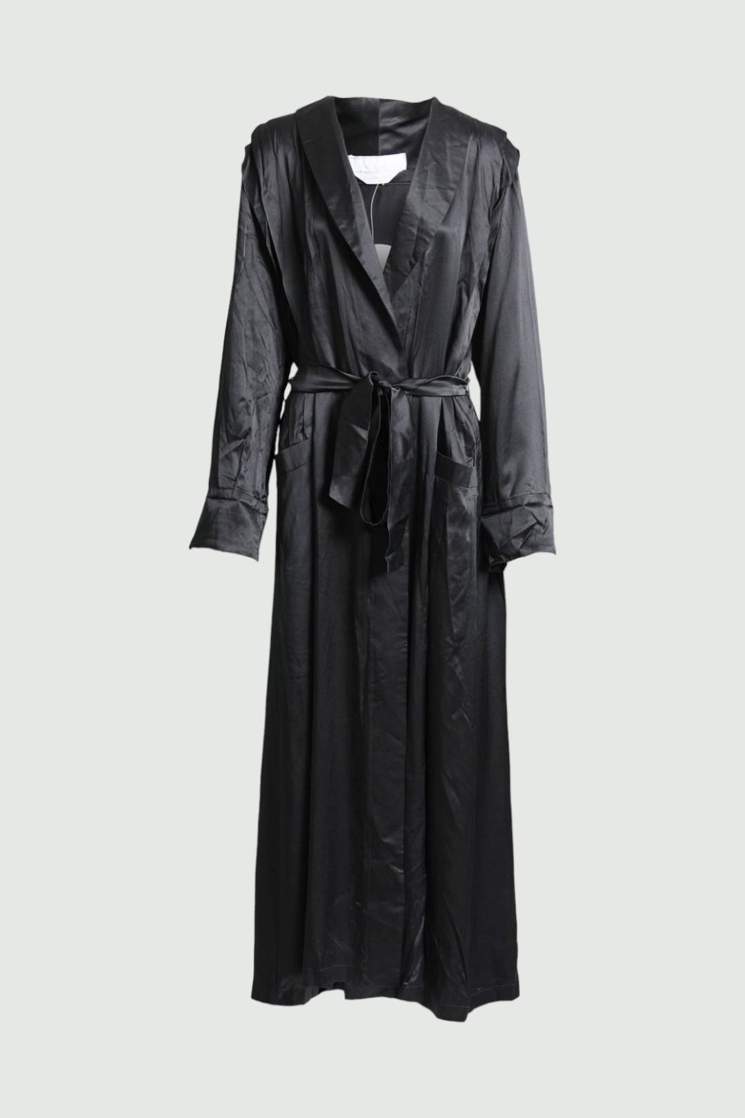 Buy Black Silk Negligee and Nightie Matching Set Anne Lewin