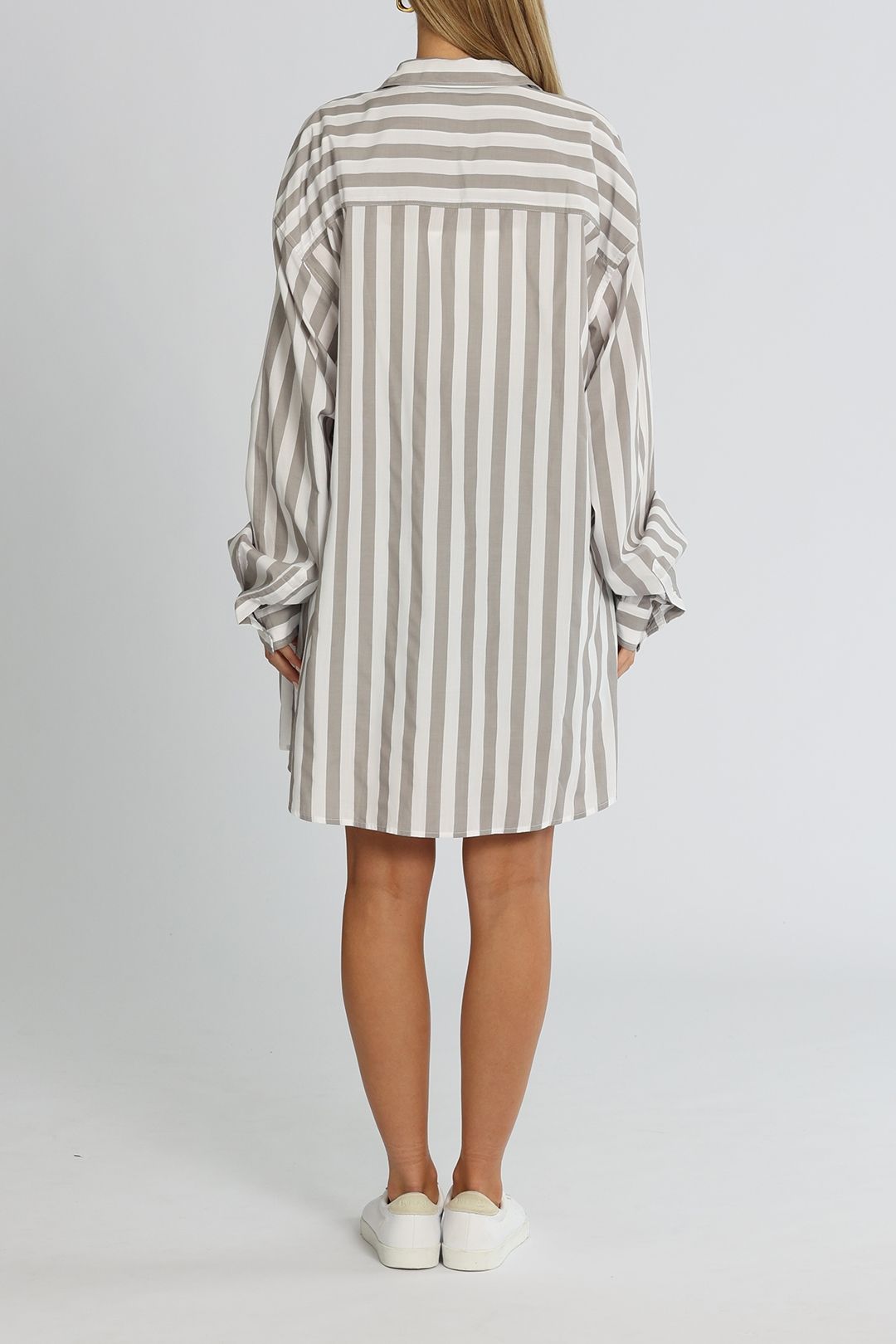 Hire Frankie Shirt in Grey Blanca GlamCorner