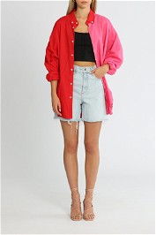 Blanca Henrietta Shirt Pink Red