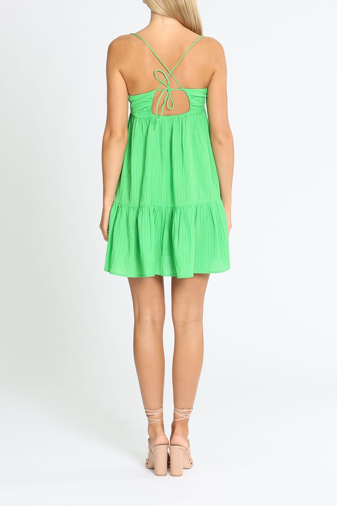 Hire Molly Dress in Green | Blanca | GlamCorner