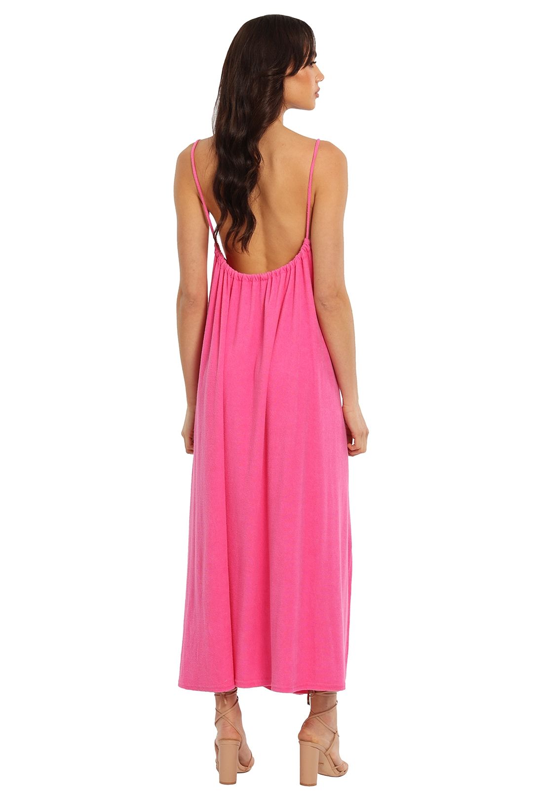 Blanca Sisco Pink Midi Dress