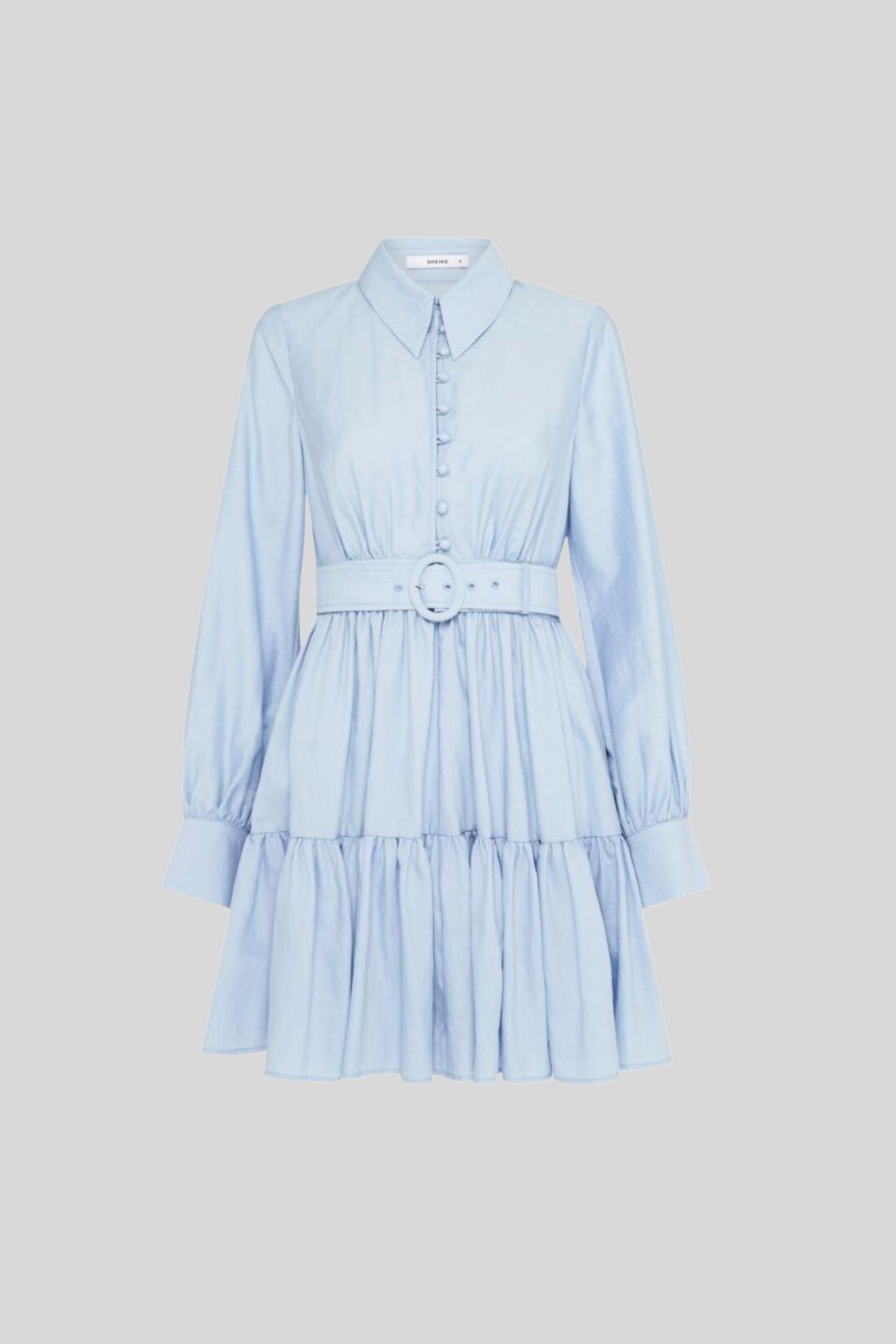 Buy Blue Abigail Mini Dress | Sheike | GlamCorner