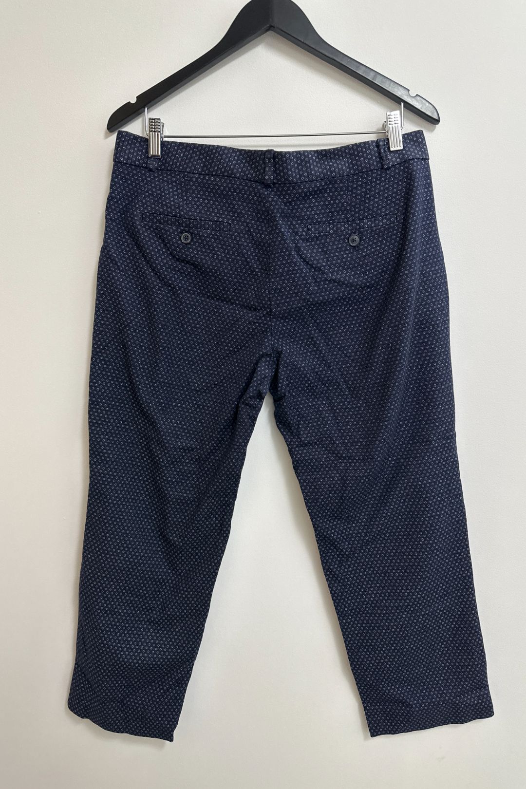 Banana Republic Blue and White Straight Leg Avery Pants