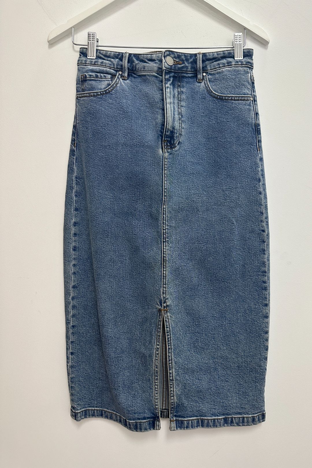 Denim skirt cheap country road