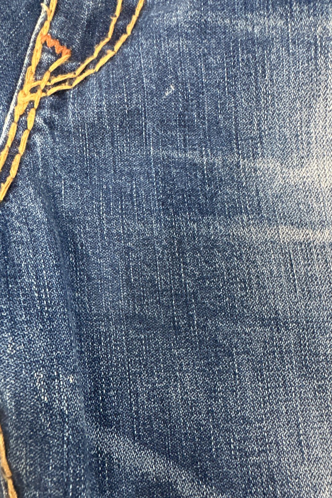 True Religion Blue Ricky Relaxed Fit Jeans