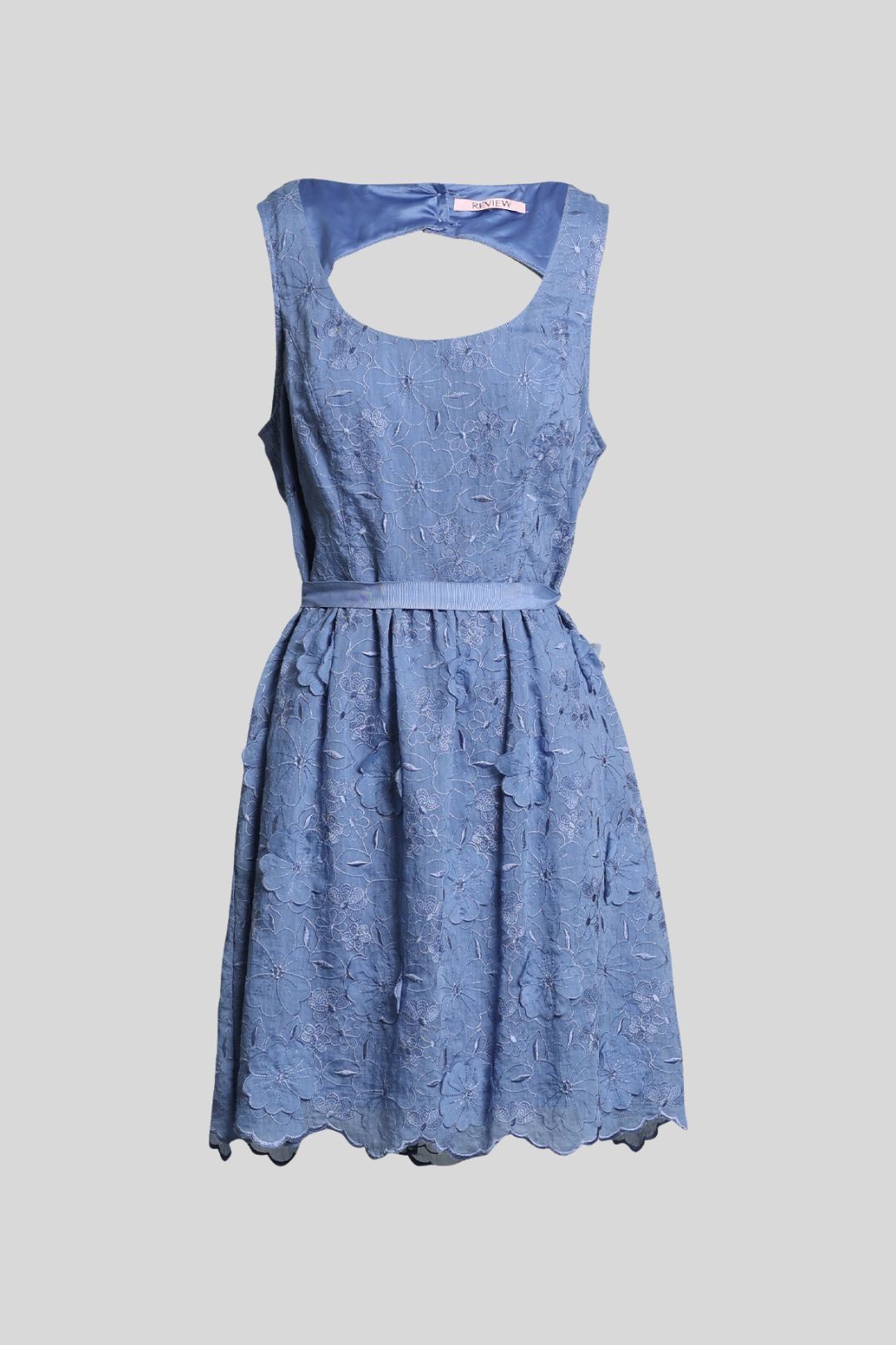 Sleeveless embroidered dress new arrivals