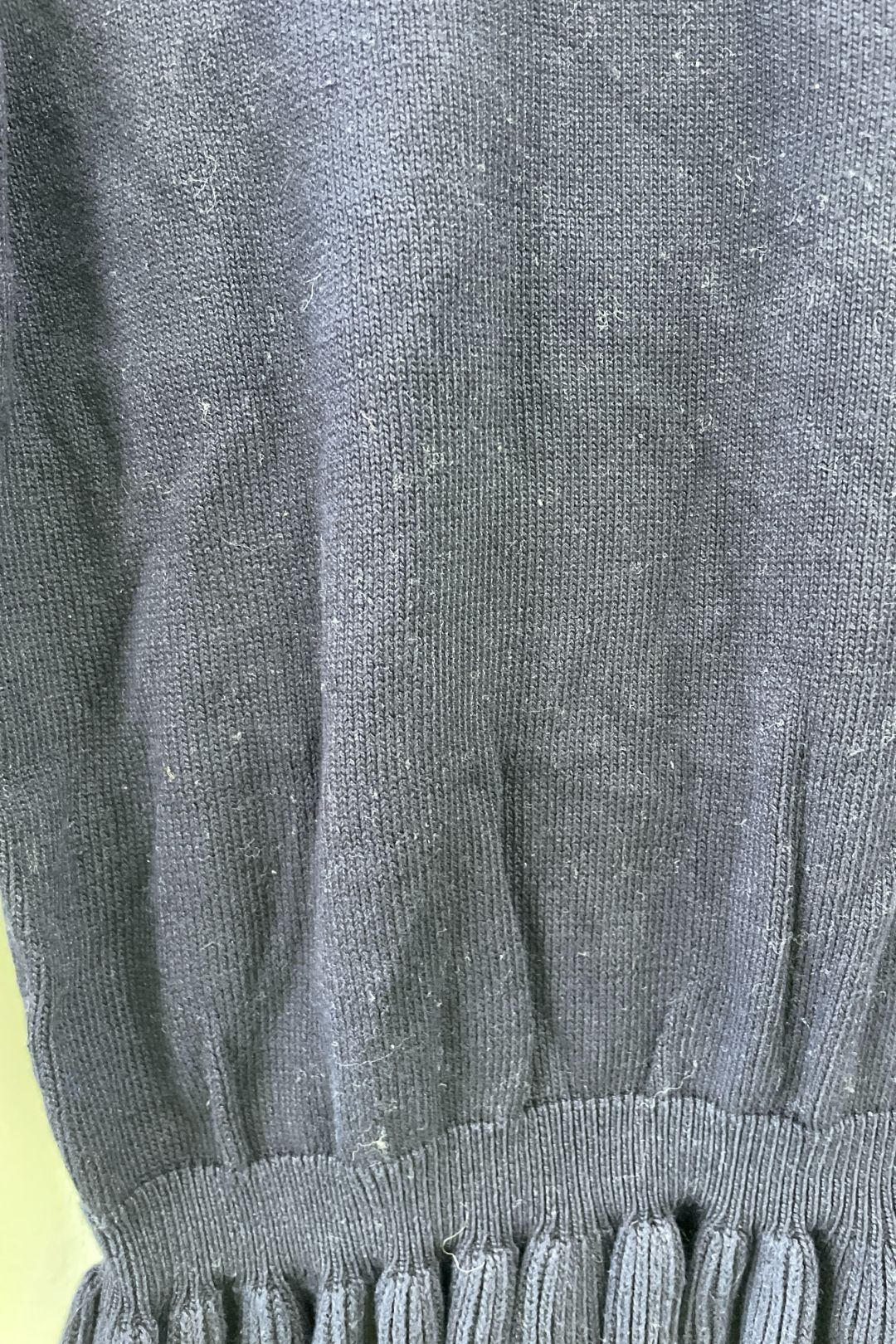 COS - Blue Peplum Hem Knit Jumper