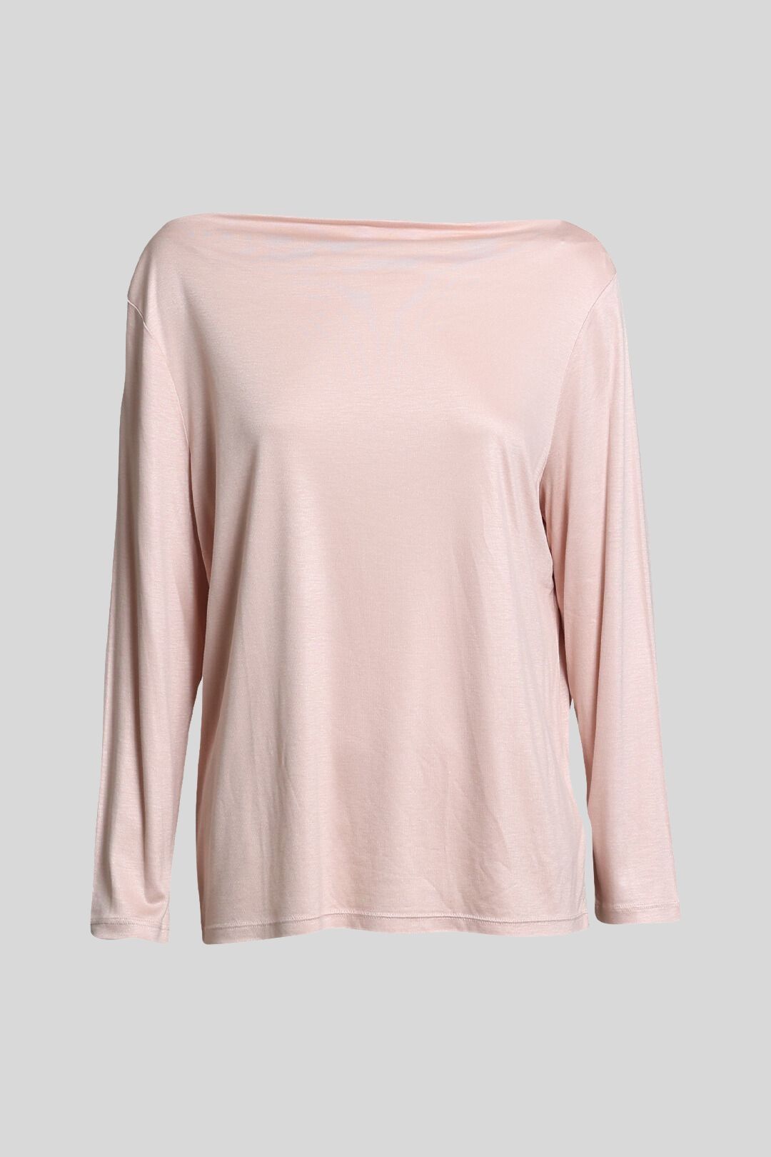 Reiss Blush Long Sleeve Jersey Top