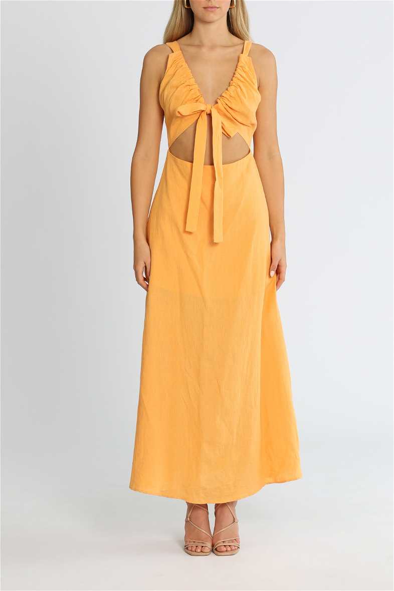 chinese dress ladies Bondi Born | Kobe Maxi Dress in Silver