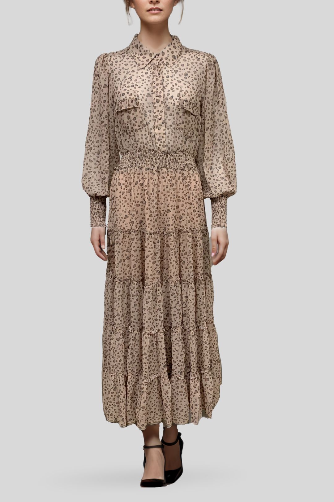 Brave and True Lido Dress Tonto Print Maxi