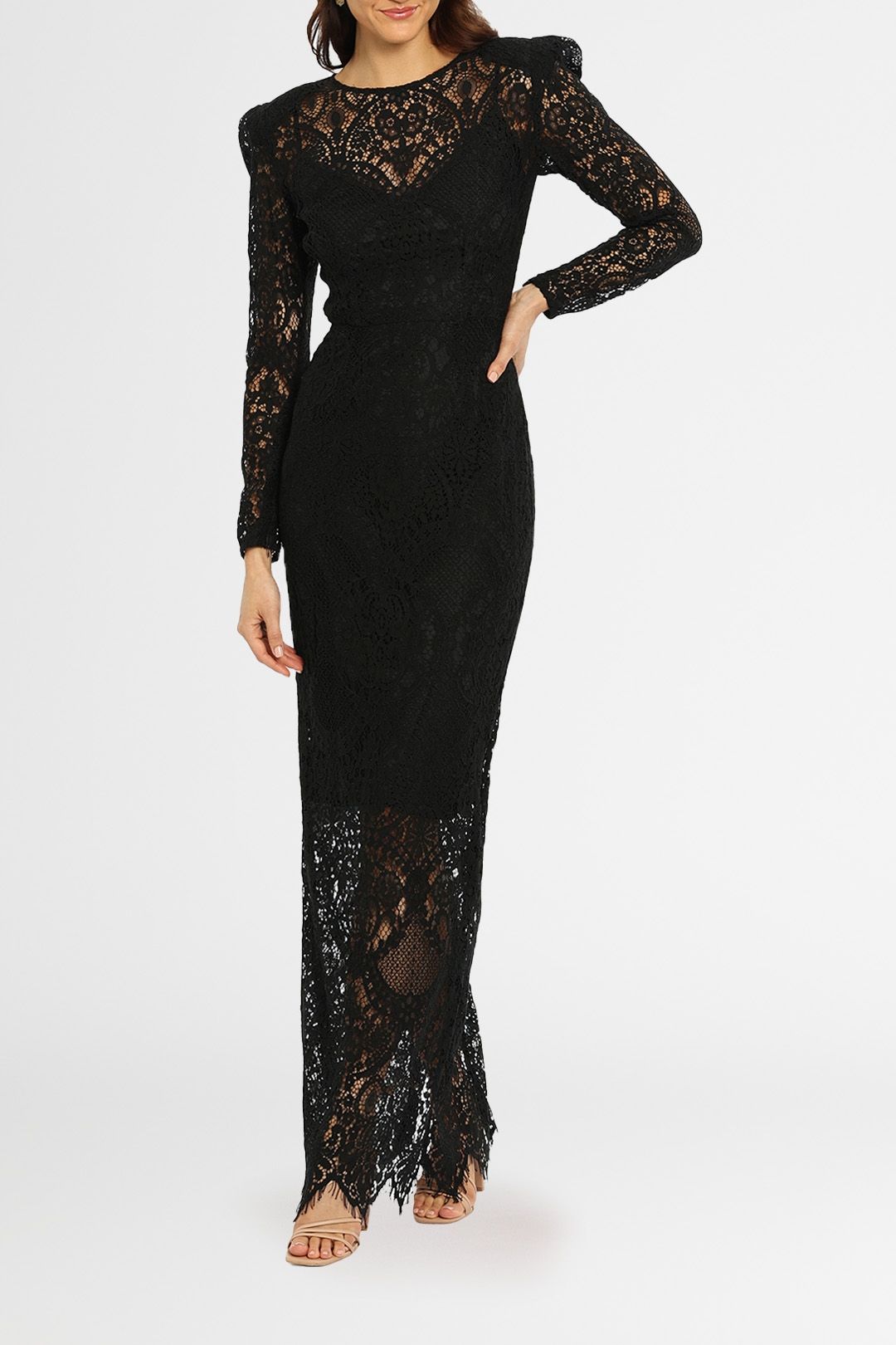 Hire Allegra Maxi Dress in Black | Bronx and Banco | GlamCorner Hire Allegra Maxi Dress in Black | Bronx and Banco | GlamCorner