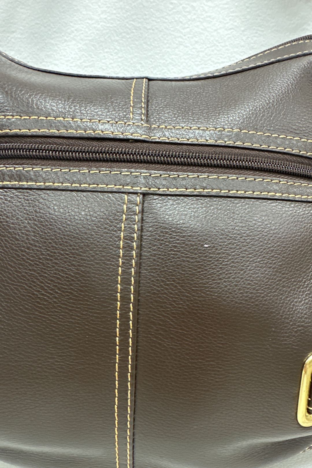Etienne Aigner Brown Leather Handbag