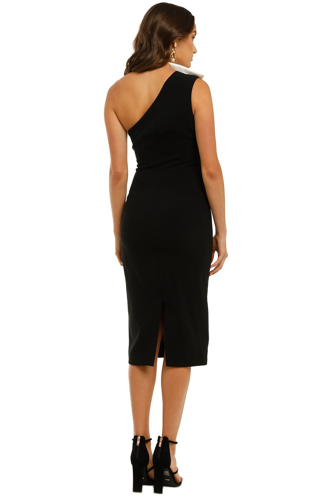 by johnny asymmetric dress By Johnny - Calypso Wrapped Up Asymmetric Dress (Size 6) – Goldie's main image 1