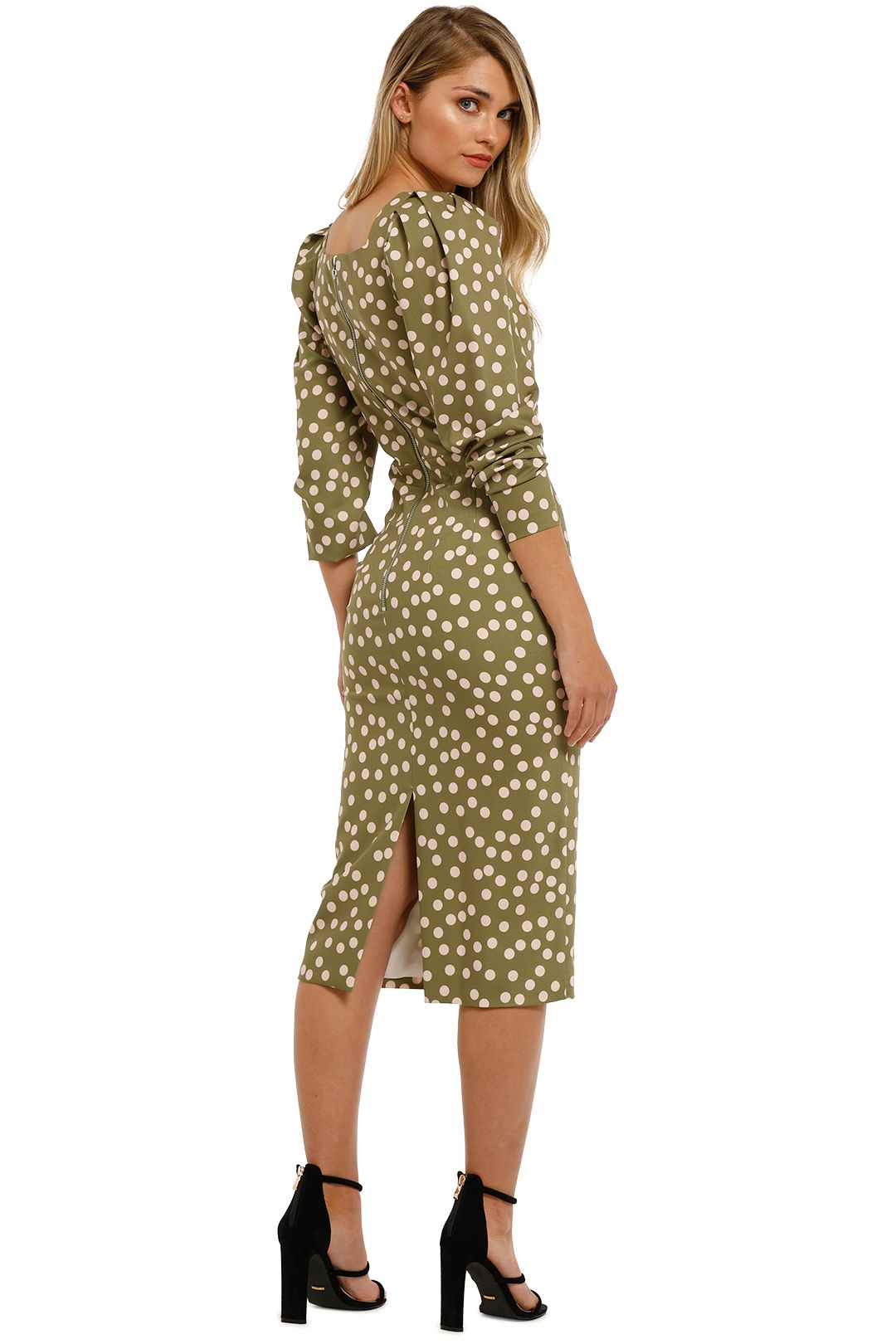 By Johnny 'Paloma' Polka Ankle Dress