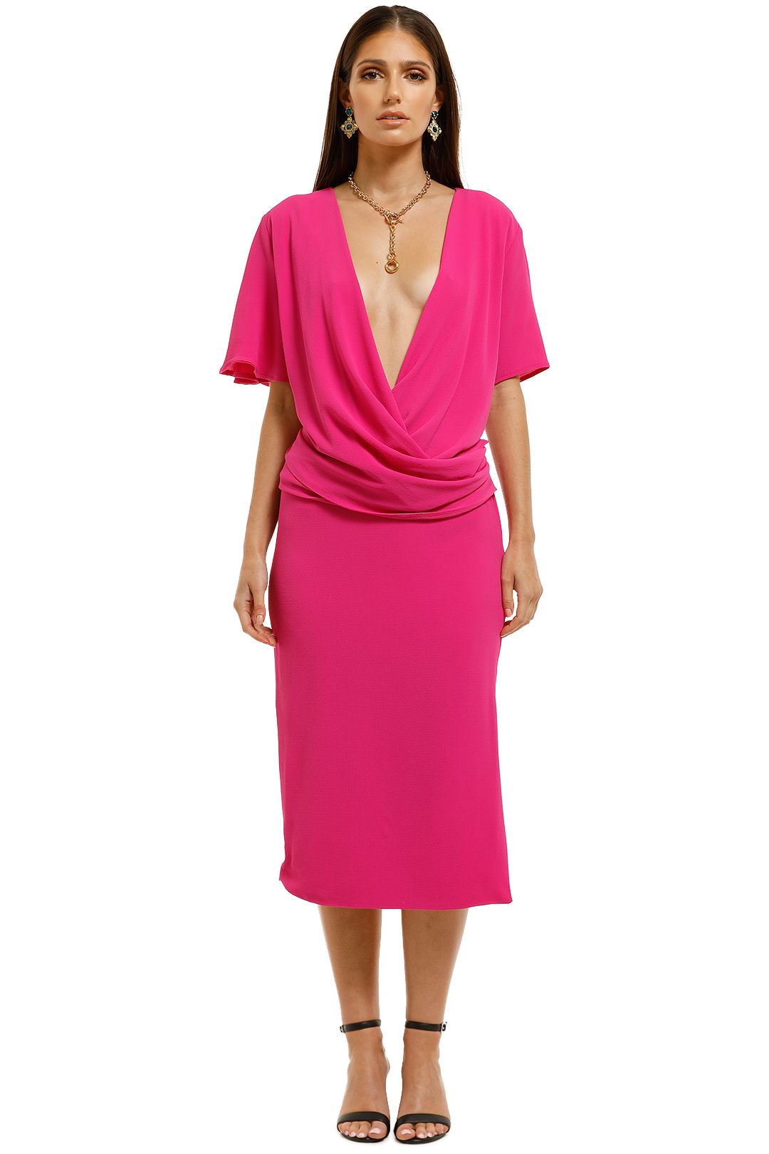 By-Johnny-Reversible-Splice-Drape-Midi-Dress-Front