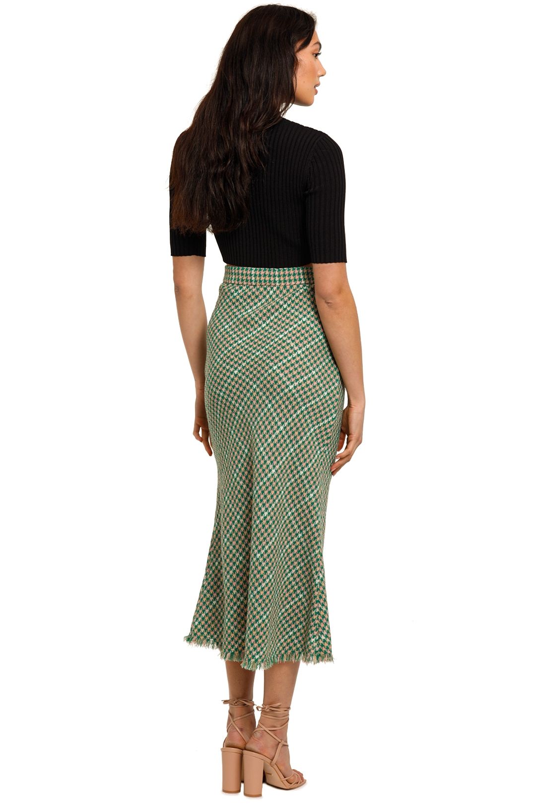 Bias cut tweed on sale skirt