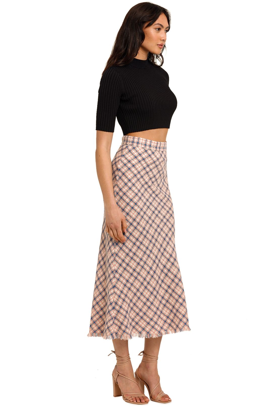 Hire Alex Tweed Bias Skirt By Johnny GlamCorner