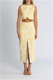 By Johnny Callie Sun Crop and Skirt Set