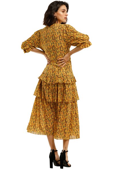 camilla and marc asterid midi dress CAMILLA AND MARC, ASTERID MIDI DRESS, SILK COTTON