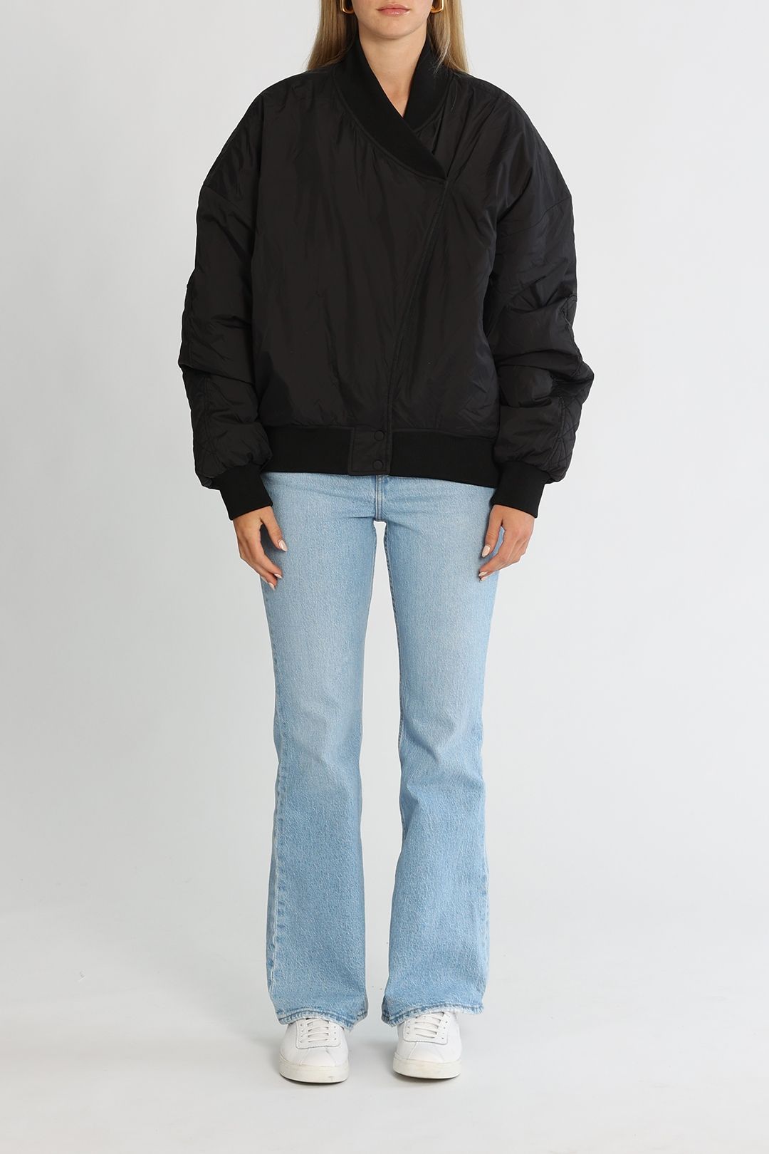 Hire Baltimore Padded Jacket in Black C&M Camilla and Marc