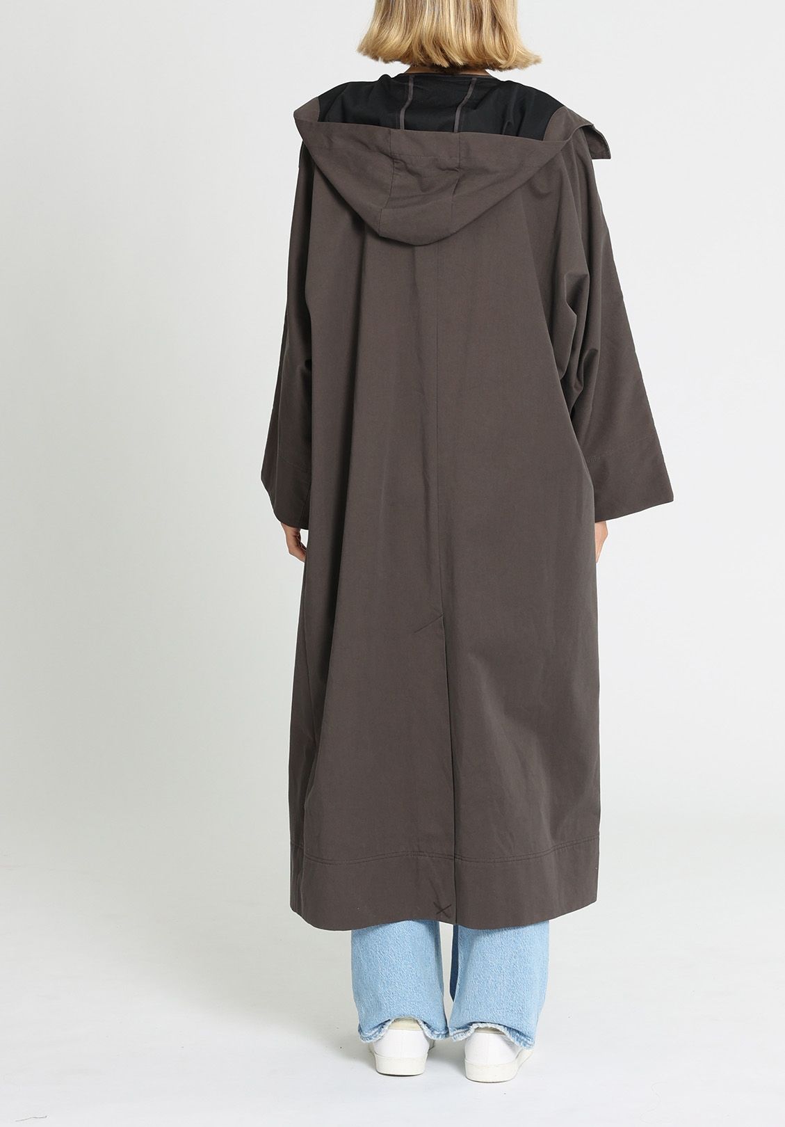 Hire Dunne Hooded Coat in Coal C M Camilla and Marc GlamCorner