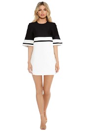 C/MEO Collective - We Are Young Dress - Black White - Front