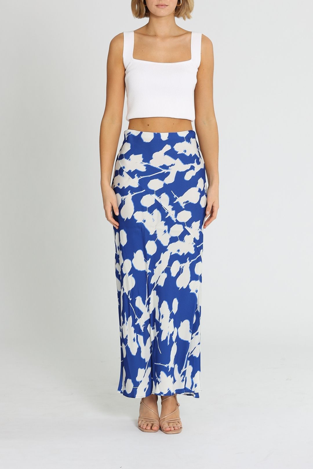 Calvin klein floral pencil skirt sale