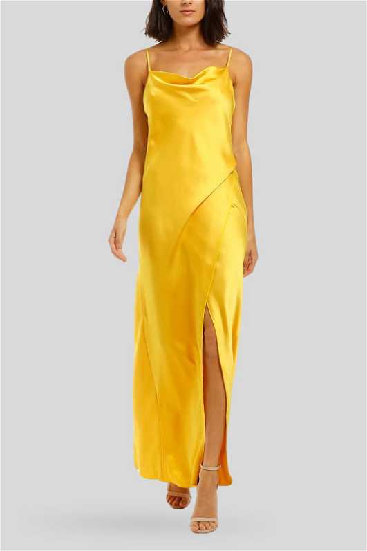 Aubrey Slip Dress in Sunburst by Camilla and Marc for Hire