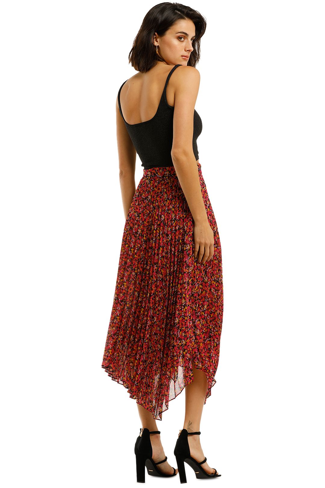 Camilla-and-Marc-Lilia-Skirt-red-Back