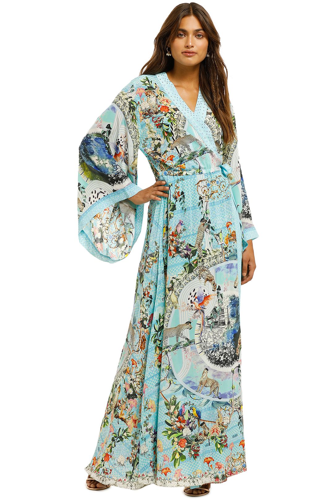 Camilla kimono 2025 wrap dress