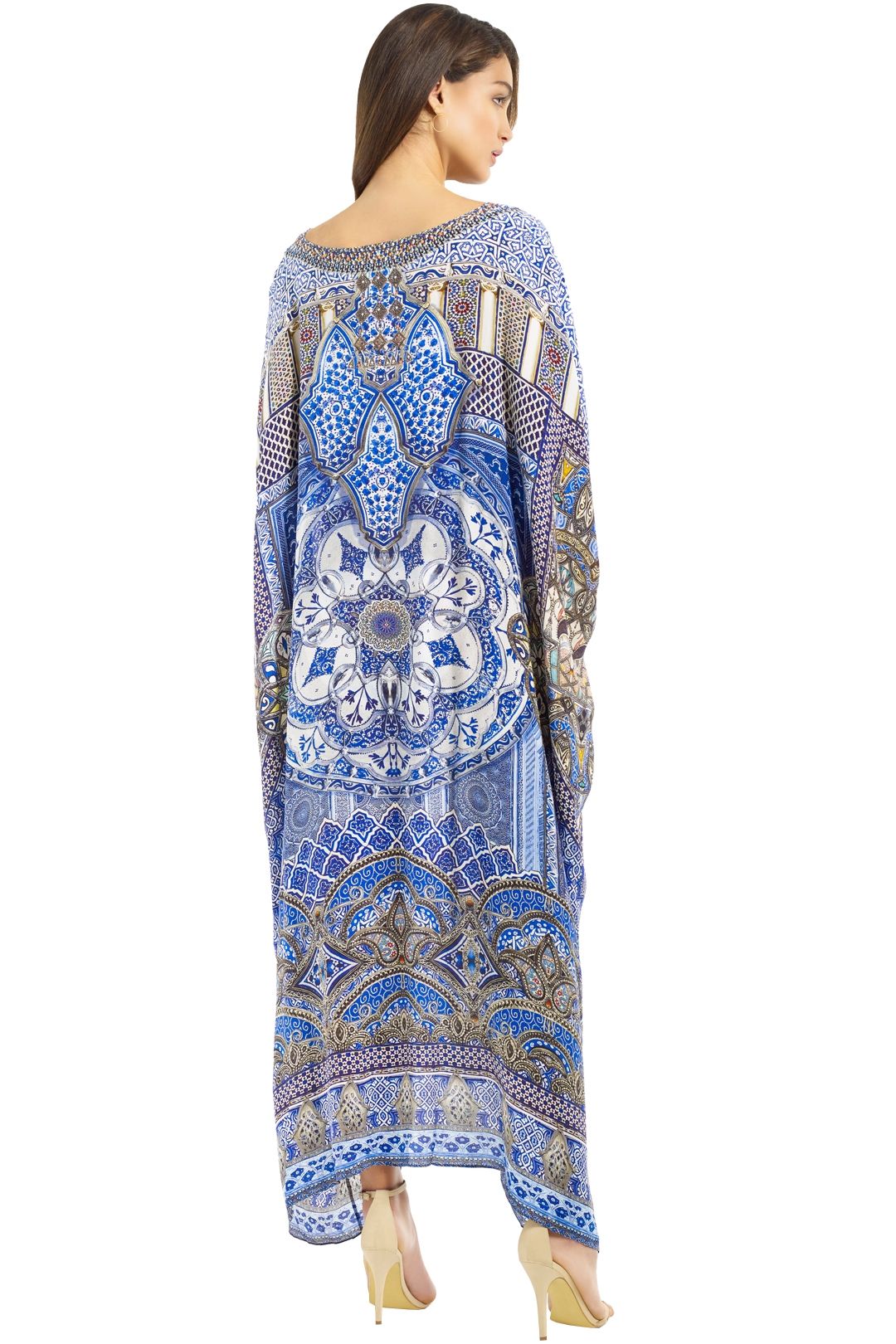 Camilla deals blue kaftan