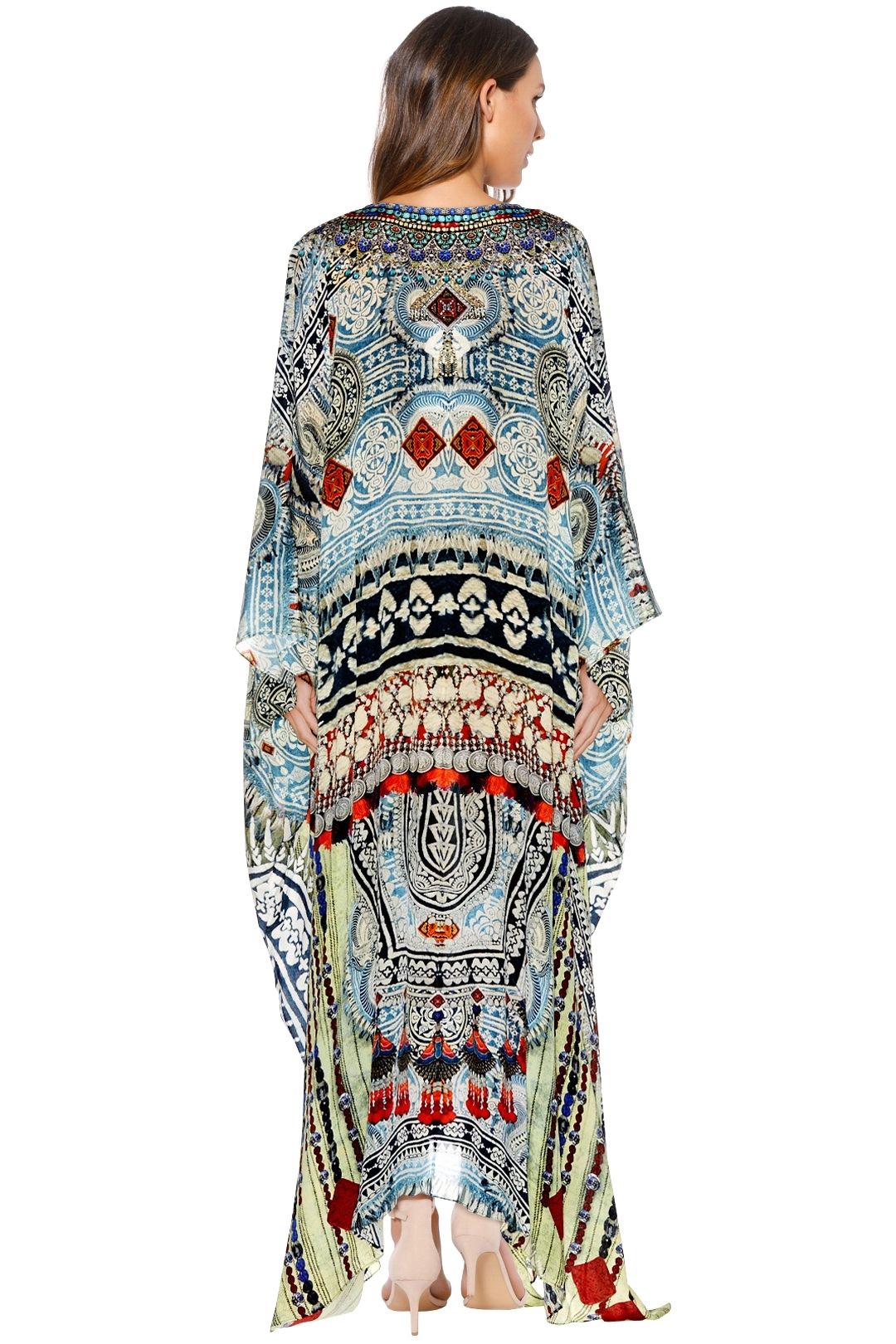 Camilla split front kaftan styling shop