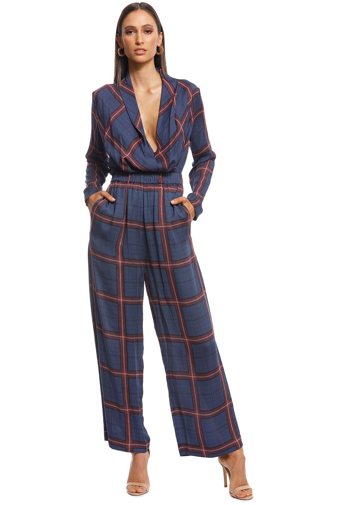 Camilla and Marc - Alaine Trouser - Navy - Front