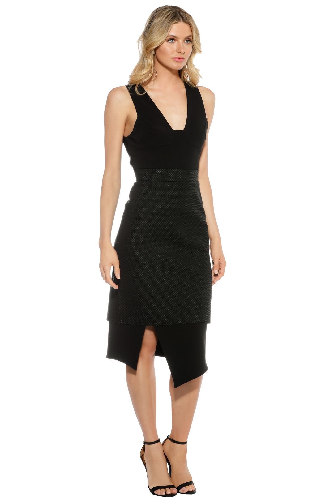 Camilla and Marc - Continuation Dress - Black - Side