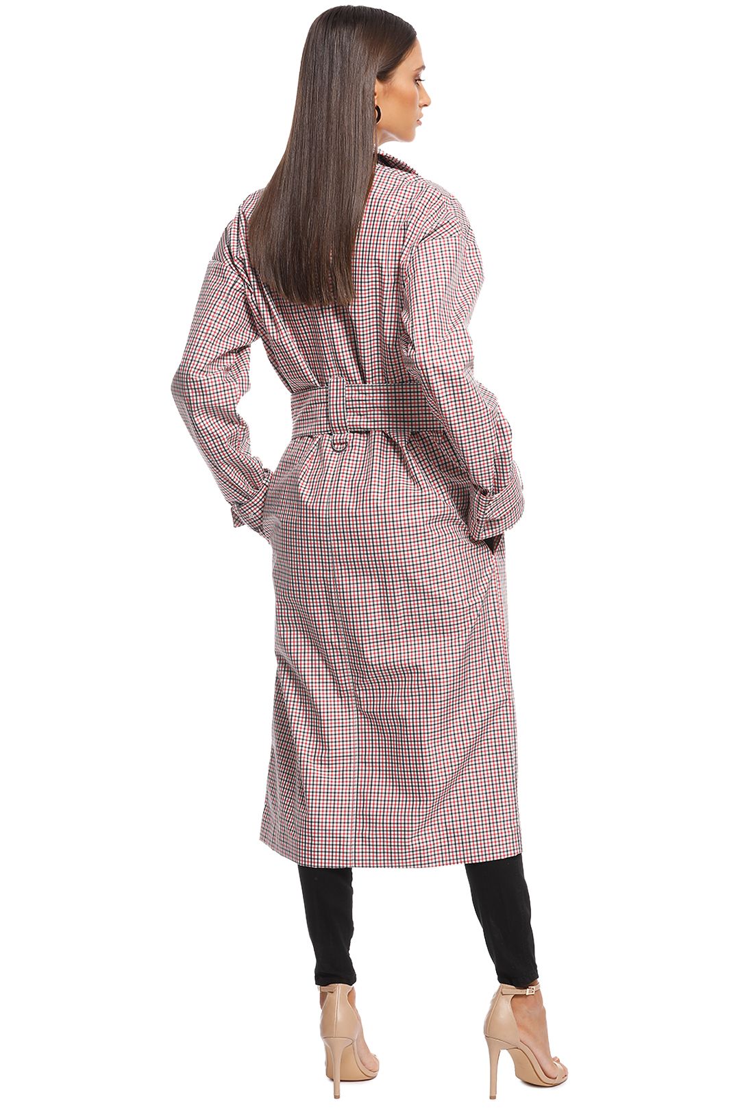Eleta Check Coat by Camilla and Marc for Hire