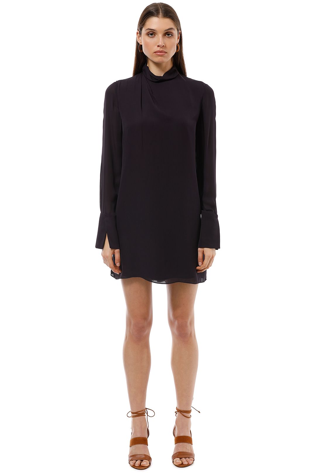 camilla and marc long sleeve mini dress Mackinley Tailored Mini Dress in Black