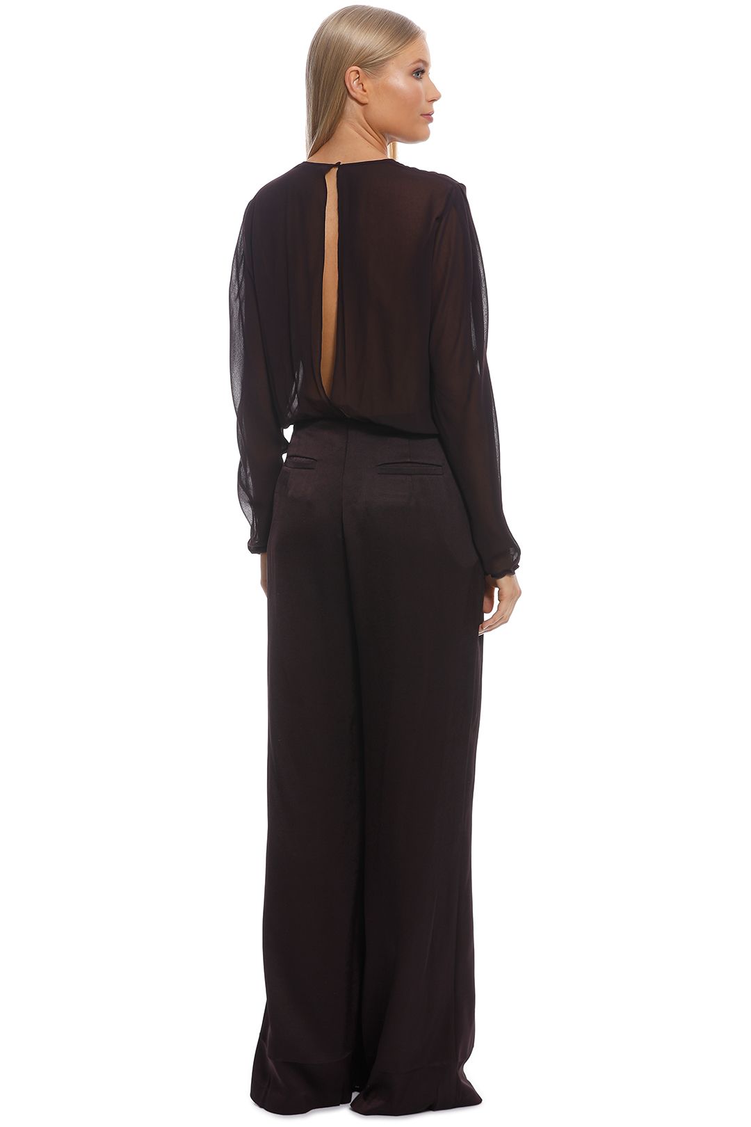 Camilla and Marc - Henderson Jumpsuit - Black - Back