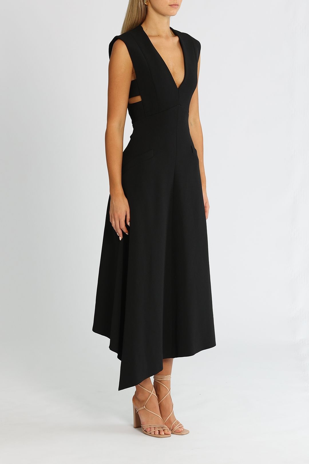 Hire Aberdeen Dress in Black Camilla and Marc GlamCorner