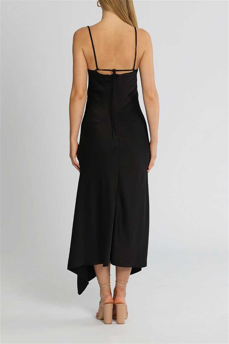 Hire Acacia Square Neck Dress in Black Camilla and Marc GlamCorner