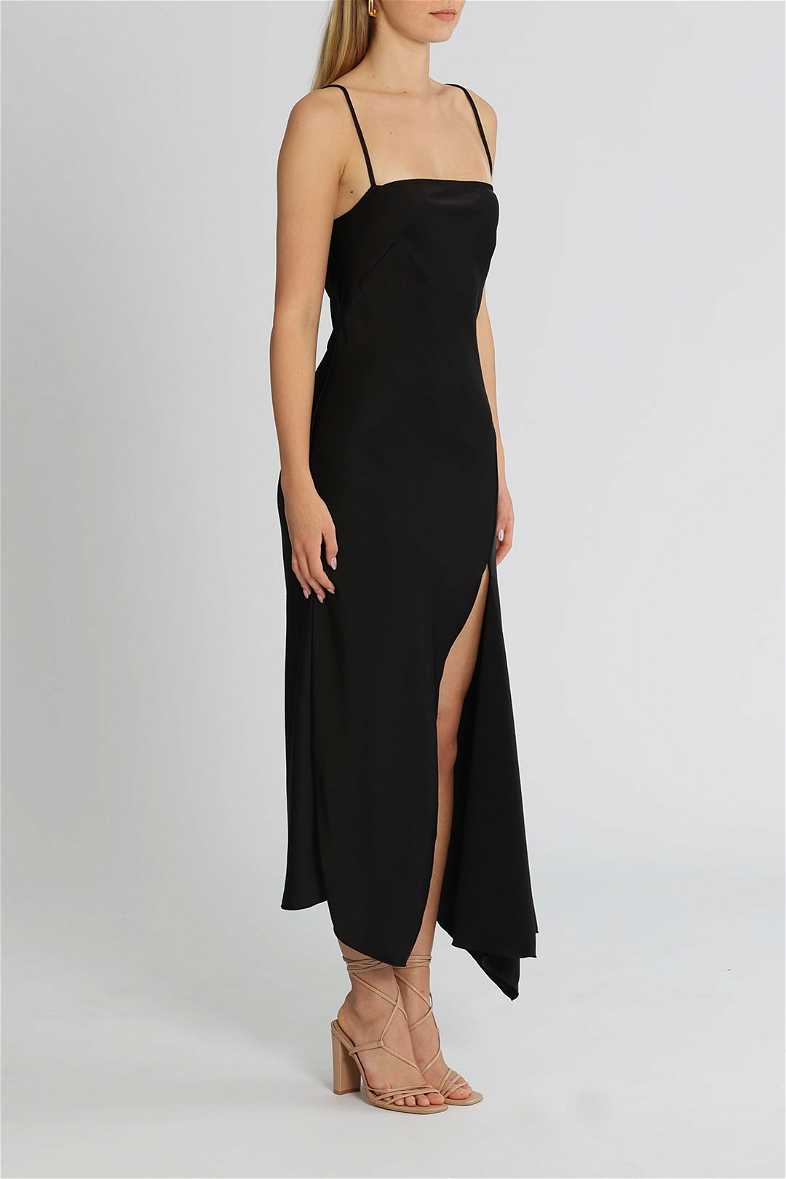 Glamcorner Camilla And Marc Acacia Square Neck Dress Square Neck Spaghetti Straps Black Split Formal Dresses Glamcorner Camilla And Marc Acacia Square Neck Dress Square Neck Spaghetti Straps Black Split Formal Dresses