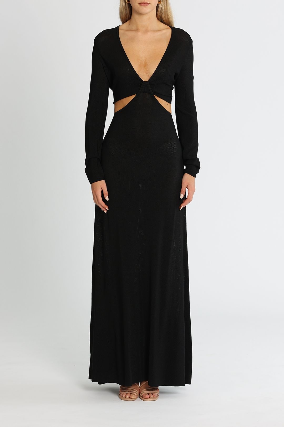 Camilla and Marc Alvar Knit Dress Black