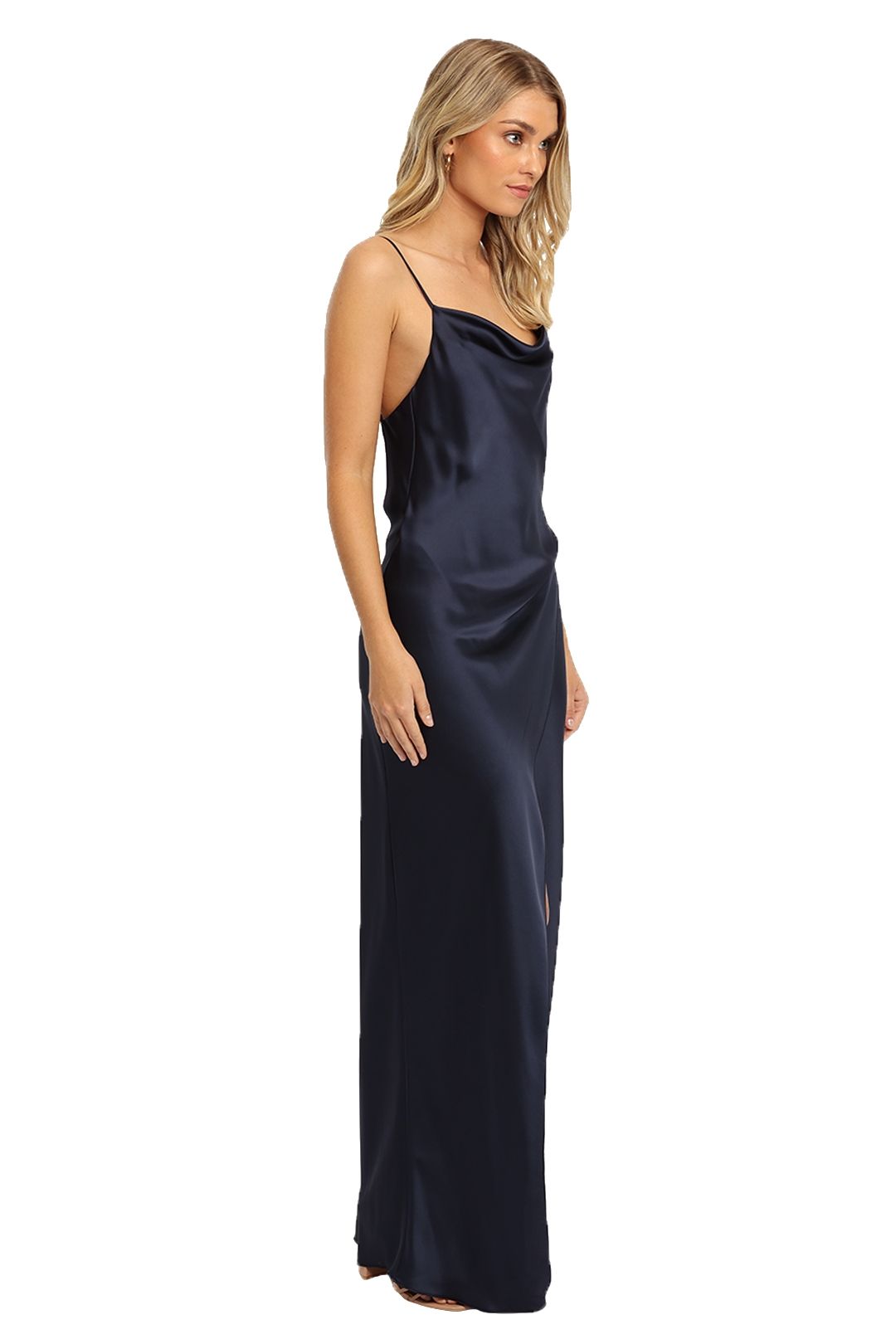 Hire Aubrey Slip Dress in Navy | Camilla and Marc